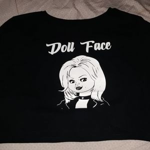 Bride of Chucky Tiffany "Doll Face" shirt